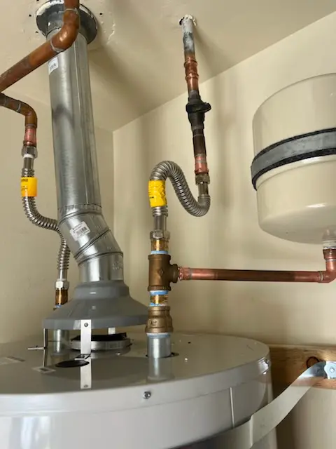 Water heater installation and plumbing repair in Woodmere